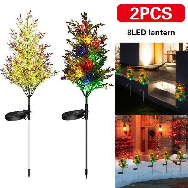 2pcs Creative LED Outdoor Solar Light Garden Garden Decoration Fashion ...