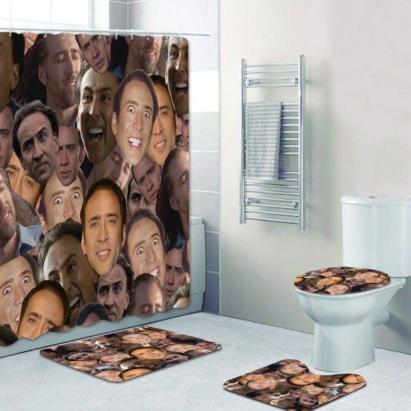 Nicholas Cage Shower Curtain