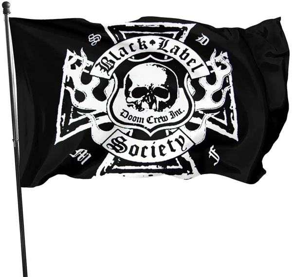 Mark V Savage Black Label Society Durable Anti Fading Flags Banner Bright Colors Suitable Indoor Outdoor Party Use | Wish