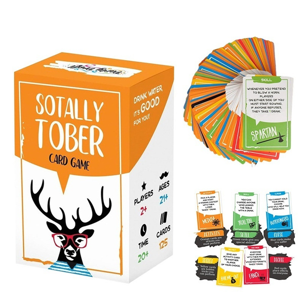 Tober Drinking Games Board Card Game Fun Games For Adults To Drink 