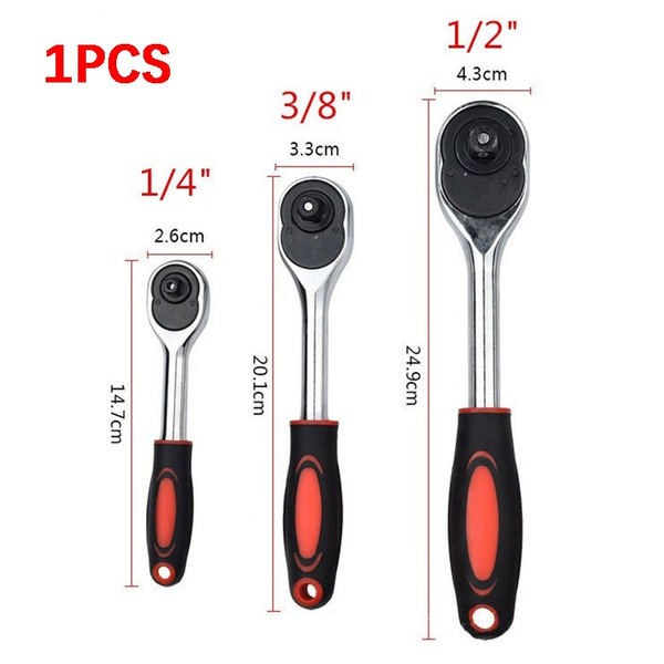 1 4 3 8 1 2 Inch Ratchet Wrench 24 Tooth Drive Ratchet Socket Wrench Tool Multi Funtion Diy Hand Tool Wish