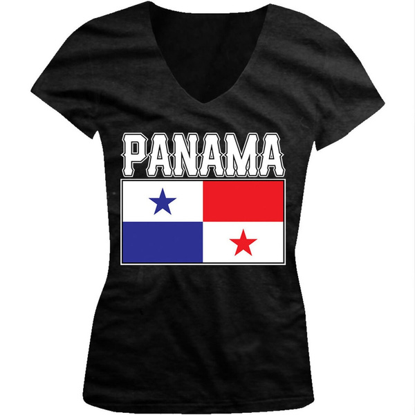 Panamanian Country Flag Panama Nationality Pride  Juniors T-shirt