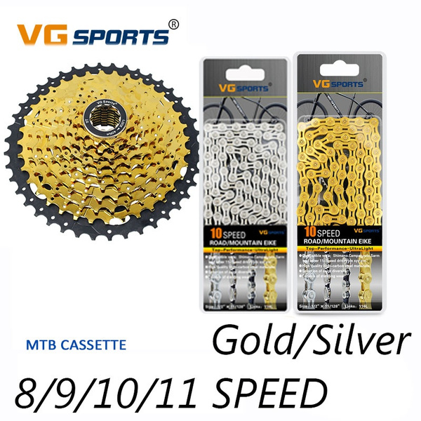 gold mtb cassette