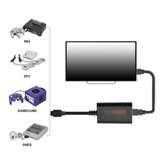 Video Games, Console, Hdmi, Adapter