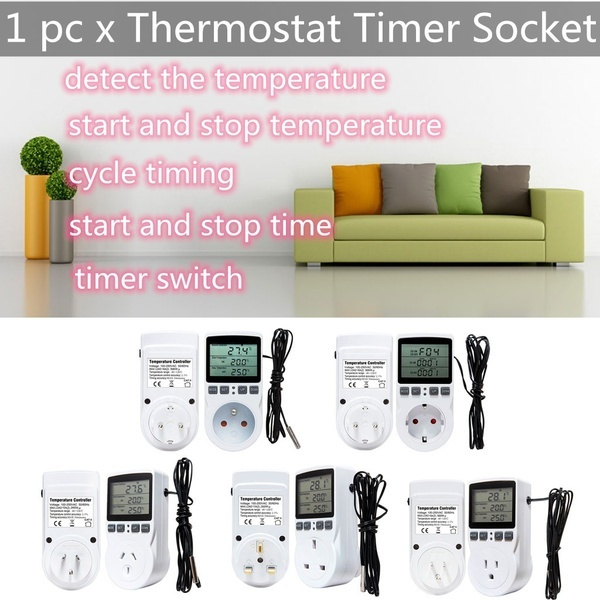 Digital Thermostat Controller for Terrarium Aquarium Reptiles