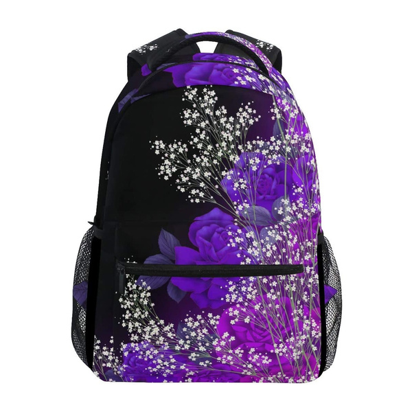 Flower backpacks for school hot sale