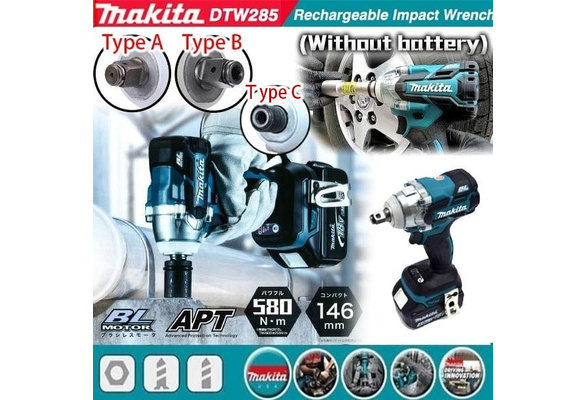 2021 Top Quality Makita DTW285 18V Impact Wrench Brushless Motor