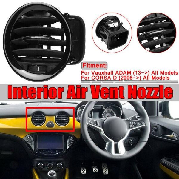 Car Air Vent Interior Heater A C Air Black For Vauxhall ADAM for