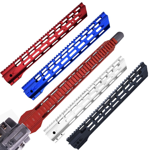 Tactics Mlok handguard Free Float Super Slim ar 15 MLok Handguard Quad