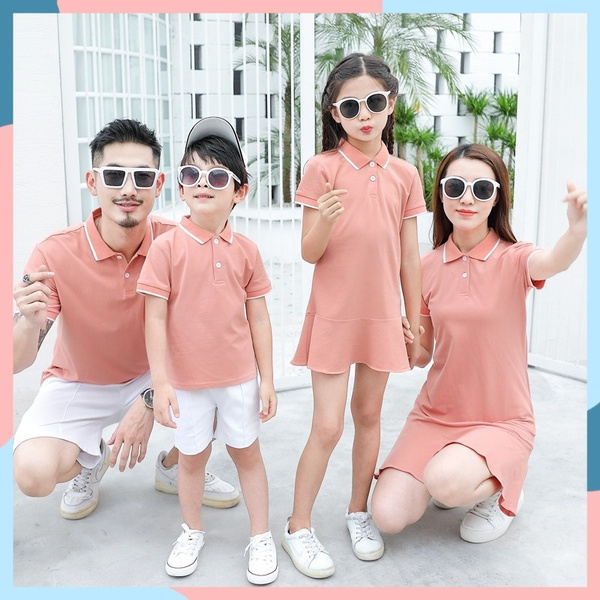 Matching family 2025 polo outfits