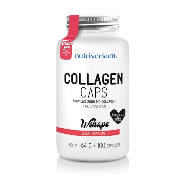 Collagen - kapszula - WSHAPE - Nutriversum - Ft