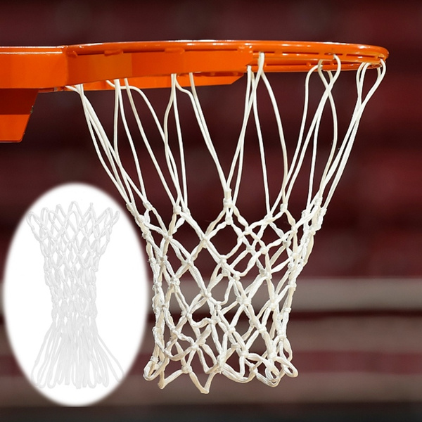 12 Loops Nylon Braided Pro Basketball Net Replacement Basketball Net Thick Net 