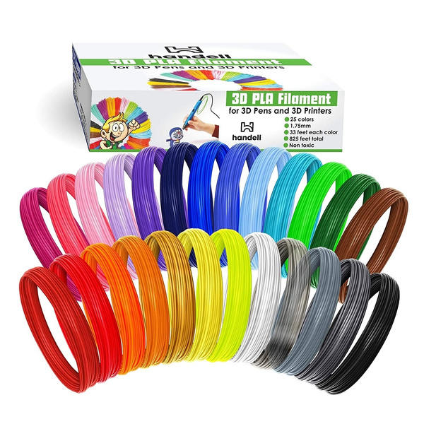ABS PLA Filament 3D Pen Filament Refills 1.75mm 10 Colors Print Filament