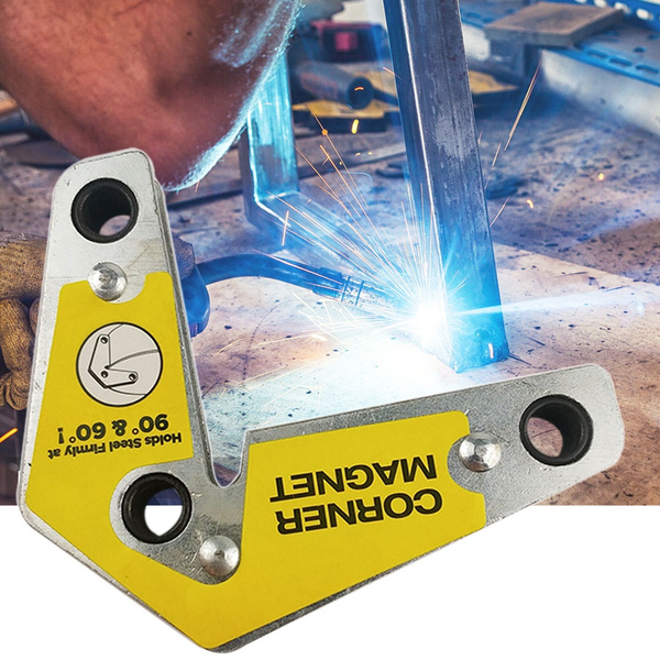 60//90//120° Magnet Welding Locator Magnetic Holder Weld Fixture Corner Clamp Tool