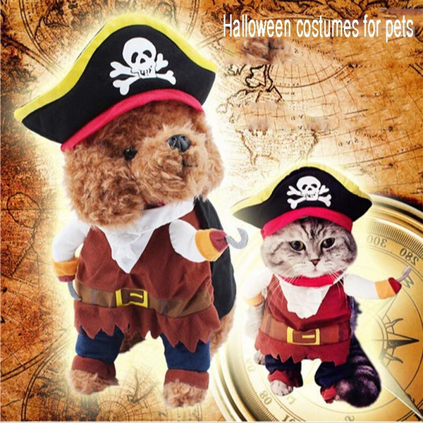 Dog & Cat Halloween Costume Pirate Pet Costume Halloween Pet 