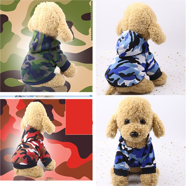 Camouflage dog outlet clothes