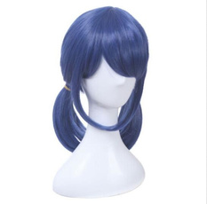 wig, Blues, Cosplay, dark blue