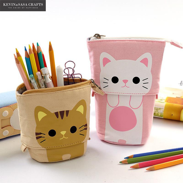 School Supplies Stationery, Pink Kawaii Pencil Case