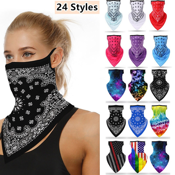 bandana with ear hooks