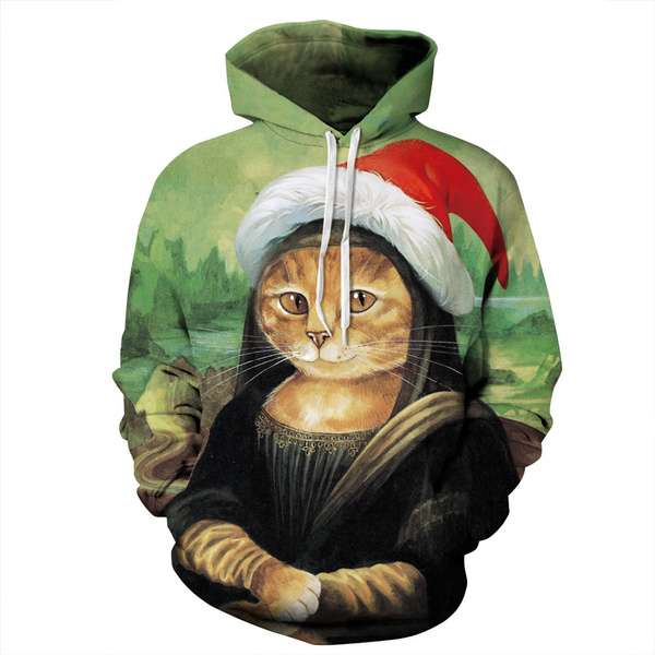 3d christmas outlet hoodie