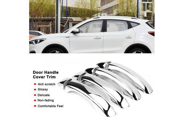 8 Pcs Car Door Handle Cover Trim for MG Zs Suv 2018-2019 Chromium Electroplating  Car Accessories Car Door Handles Cover