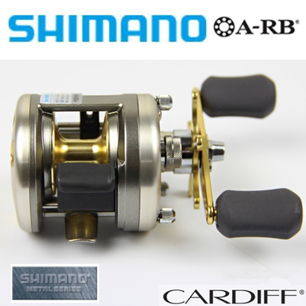 SHIMANO Cardiff 200A 201A 300A 301A 400A 401A 5BB 5.8:1 Gear Ratio  Left/Right Handle Cast Drum Saltwater Spinning Fishing Reel