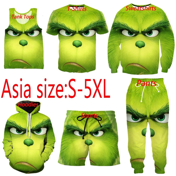 Christmas The Grinch 3d Print Tank Tops 
