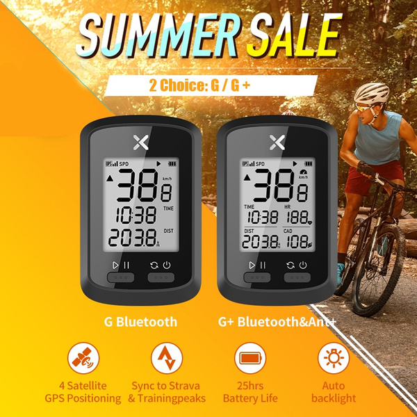 GPS Smart Bike Cycling Computer For Cadence Speed Speedometer