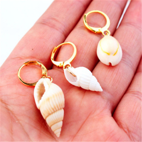 Conch earrings  AndamanMarketStore