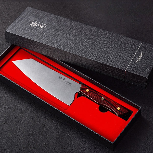 Turwho 8 Inch Chef Knife Professional High Carbon Stainless Steel