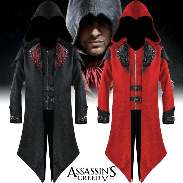 Mens red hooded store jacket