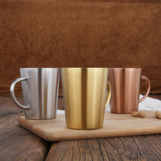 taza, Stainless Steel, Cup, Doble