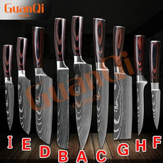 Stainless Steel, Knives, kitchenknive, Wood