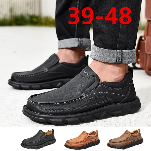 gray#Zapatos informales para Hombre suela gruesa masculinas de Zapati 