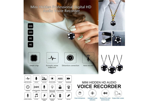 spy necklace recorder