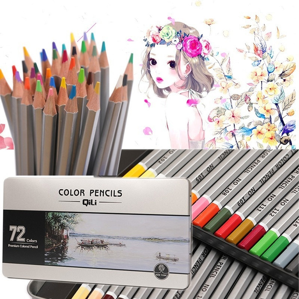 72 Colors Oily Colored Pencil Paper Tube Set Graffiti Sketch Colored  Pencils Suitable for Artist Beginner Student Supplies Gift - AliExpress