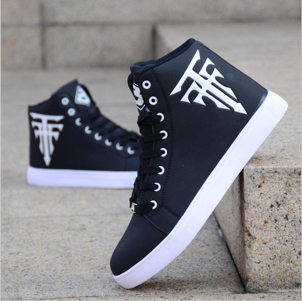 new fashion high top skateboard shoes