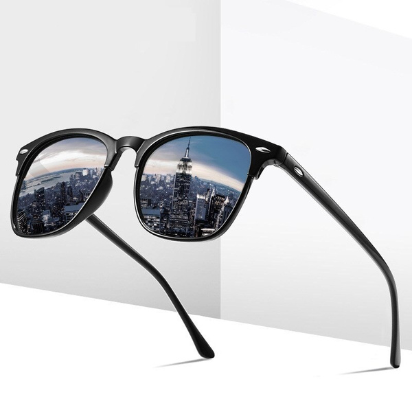 2020 Fashion New Polarized Sunglasses Men Vintage Sun Glasses Anti-Reflective  Mirror Men Out Door Classic Glasses Uv400
