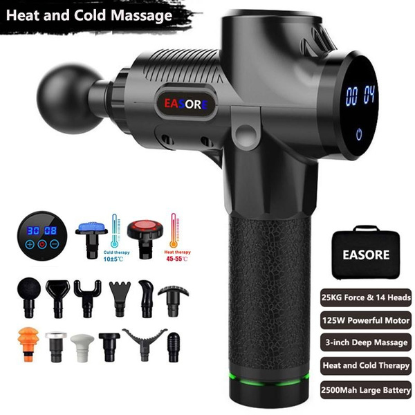 Massage Gun, Muscle Massage Gun with Heat, Heated Muscle Massager