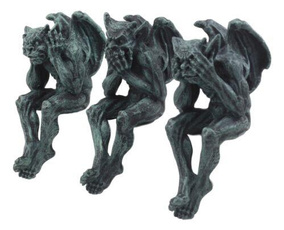 iddecoration, namestatueidgargoyle, Evil, Shelf