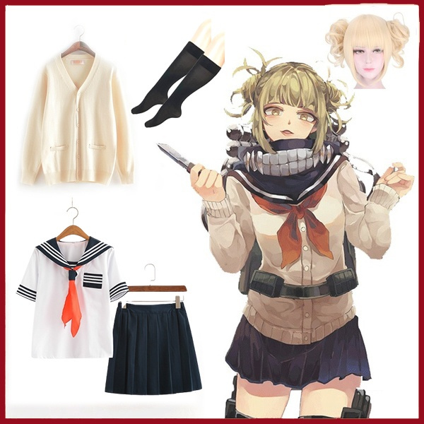 S-XXXL My Hero Academia Cosplay Costume Anime JK Uniform Himiko