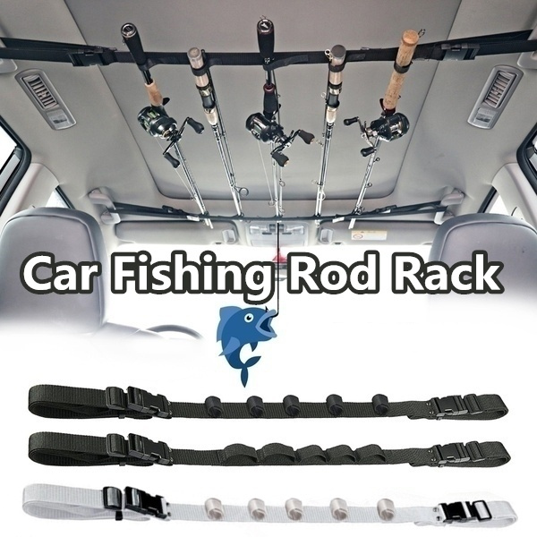 Car Fishing Truss Portable Rack, Fishing Rod Holder for SUV and Car, 1/2  Pieces/package
