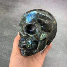 crystalauralabradoriteskull, aura, skull, Crystal