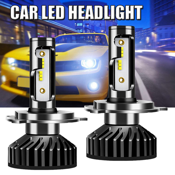 2X Super Bright Car Headlight LED 30000LM 300W H1 H4/HB2/9003 H7 H11/H8/H9  9005/HB3/9145 9006/HB4/9012 6500K Car Styling Auto Headlamp Fog Light Bulbs  12V 24V