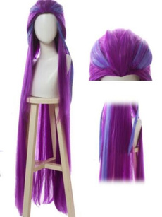 wig, lolë, cosplay wig, purple