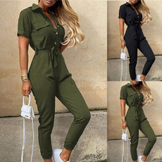 Long Sleeve, Clothes, Casual, jumpsuit