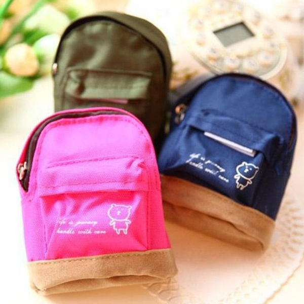 Denim Mini Bag With Cord Handle - Stylish Compact Accessories