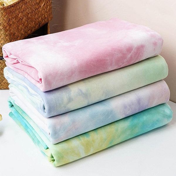tie dye cotton jersey fabric