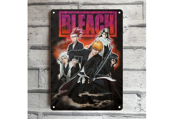 Ichigo Vasto Lorde Bleach Metal Poster Tin Plate Sign 20*30cm