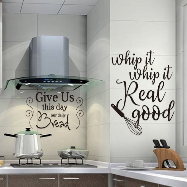 Modern Wall Art Stickers For Kitchen Removable Home Sticker Decor Quality Diy Decal Quotes Wall Decals Wish